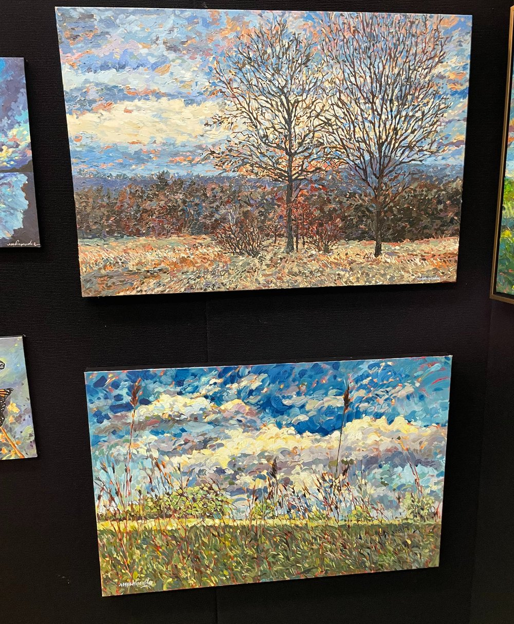 fragments of sunset