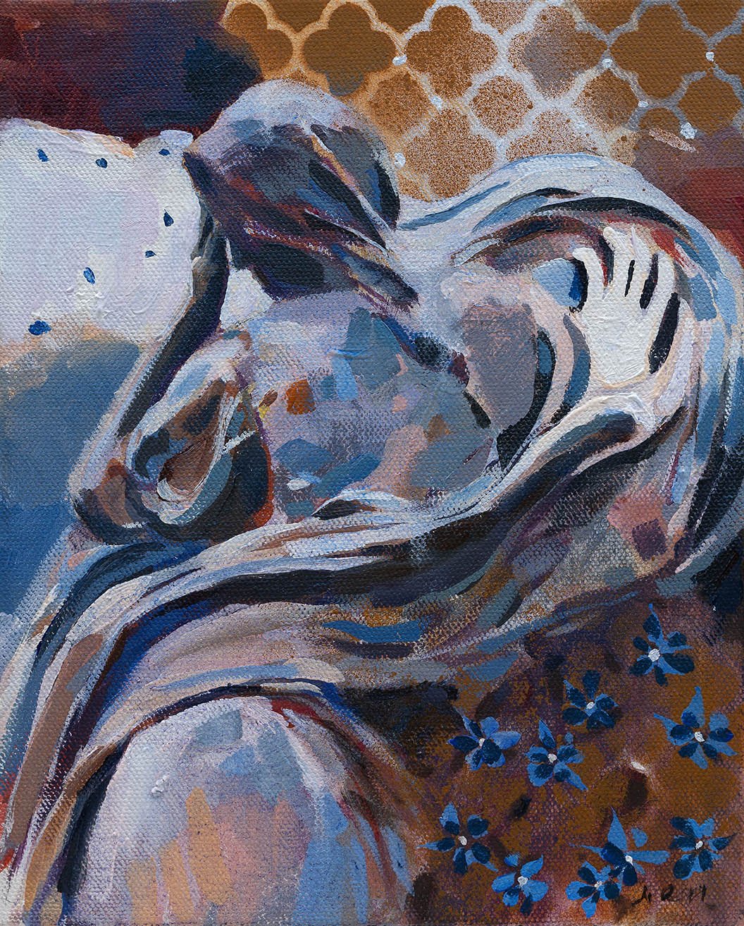 "forgetting you" fine art print
