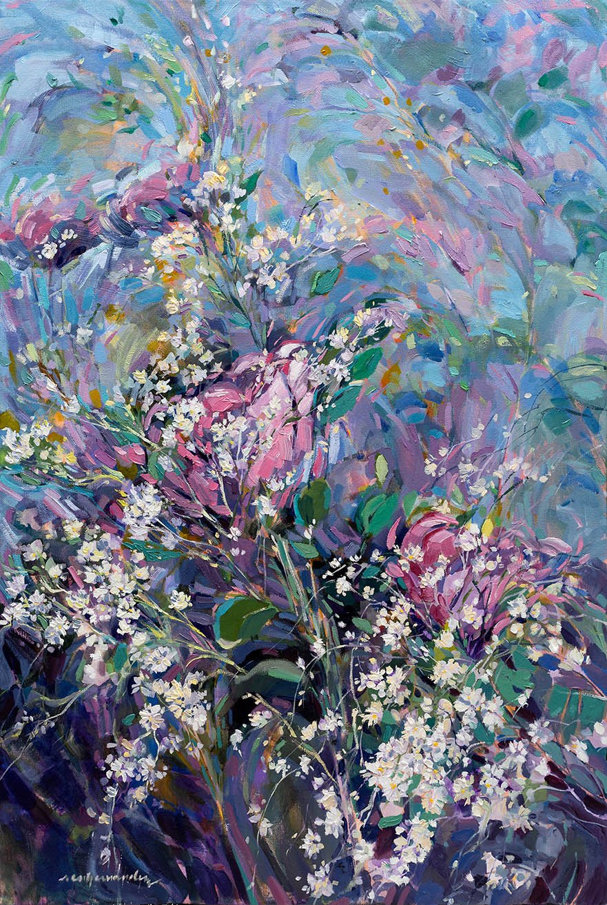 in fading fragments fine art print
