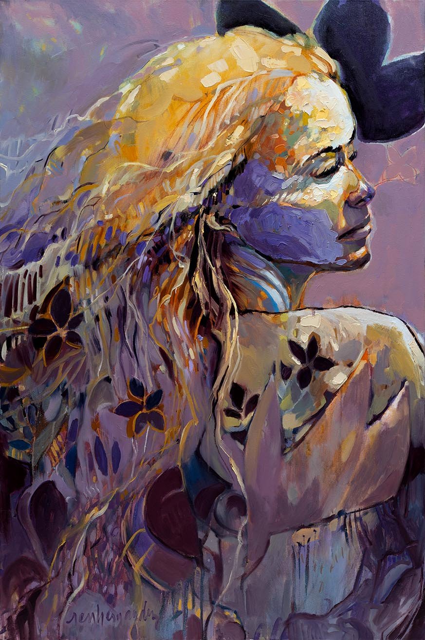 braving through fine art print