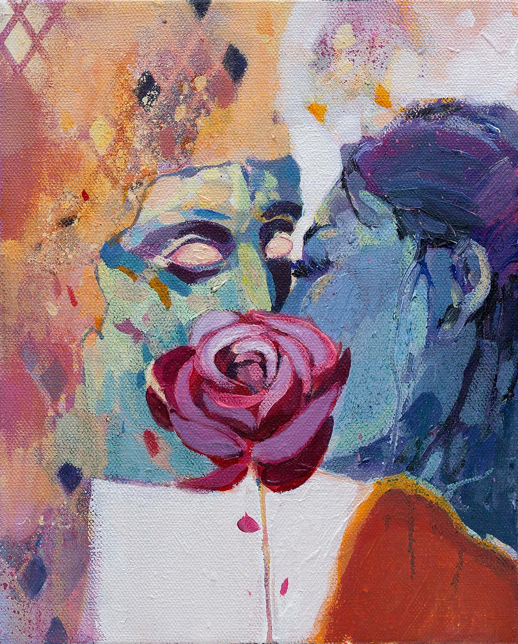 the last kiss fine art print