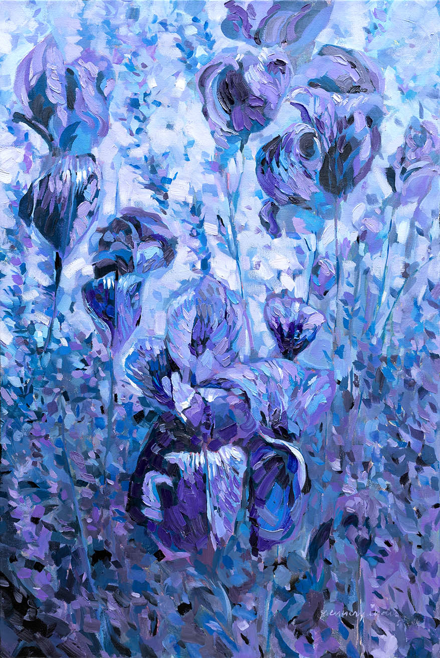 Variations on Irises IV