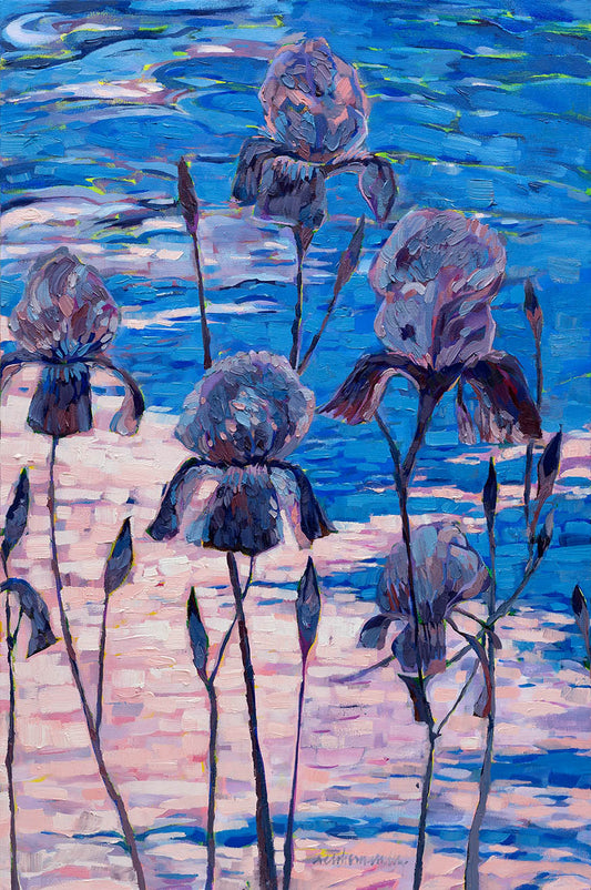 Variations on Irises VI fine art print