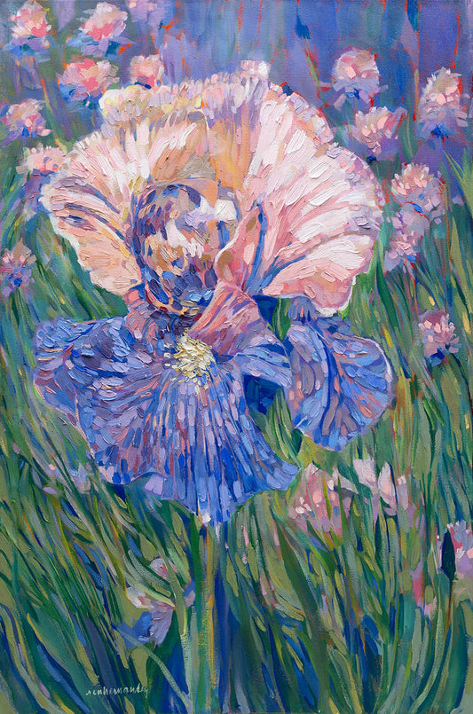 Variations on Irises V fine art print