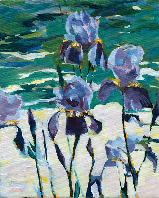 Variations on Irises VII fine art print
